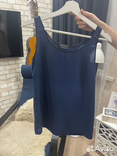 Шелковый топ falconeri