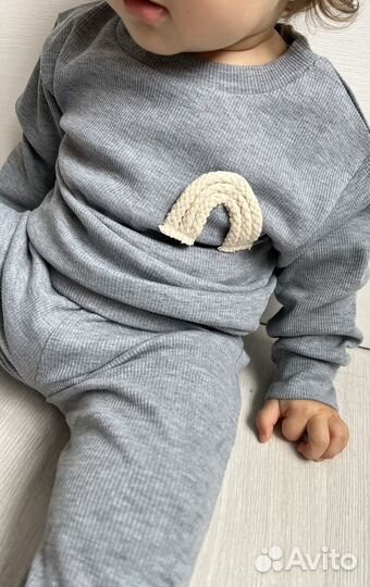 Костюм детский в рубчик