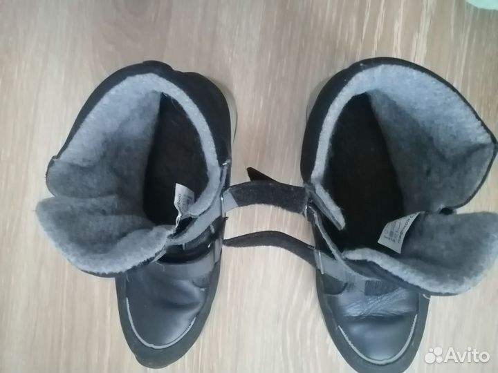 Демисезонные ботинки на мальчика р.37