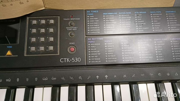 Синтезатор Casio CTK-530