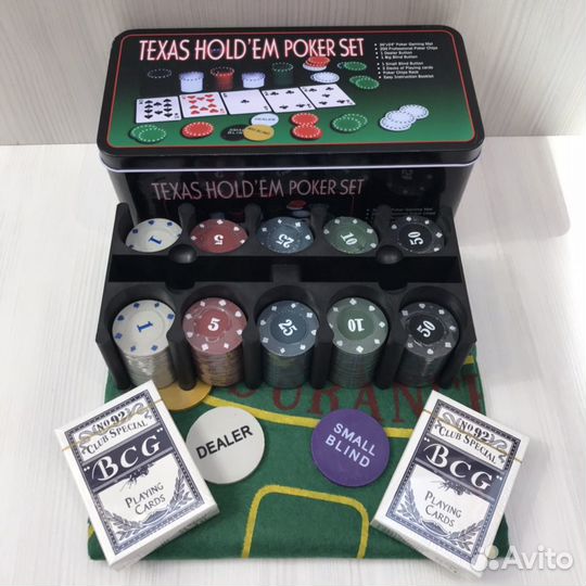 Покер Покерный Набор Новый