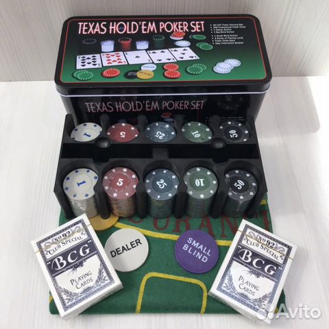 Покер Покерный Набор Новый