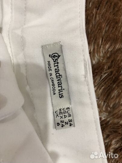 Белые шорты женские