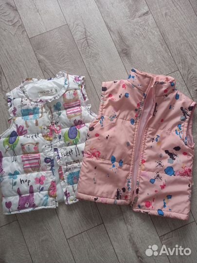 Безрукавка для девочки