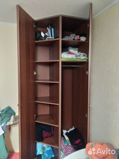 Шкаф угловой бу