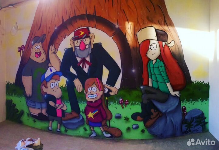 Граффити оформление