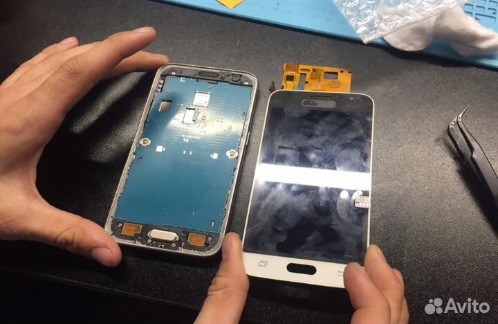 Ремонт телефонов и планшетов Samsung, iPhone