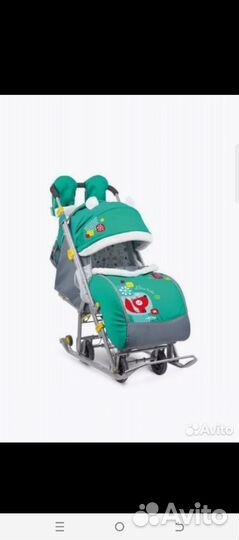 Санки коляска ника