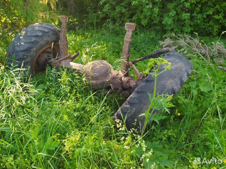 Передний мост на мтз 82 от газ 66