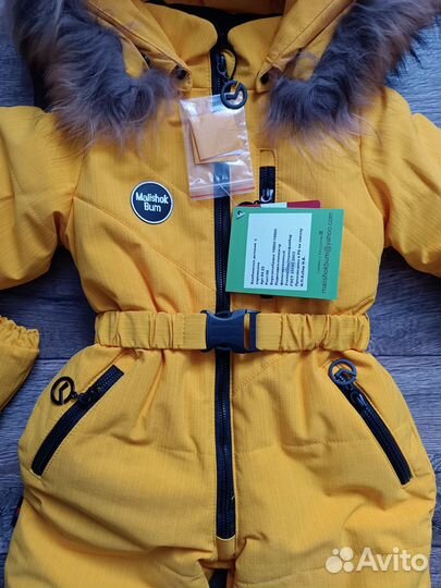 Зимний комбинезон 116-122 новый