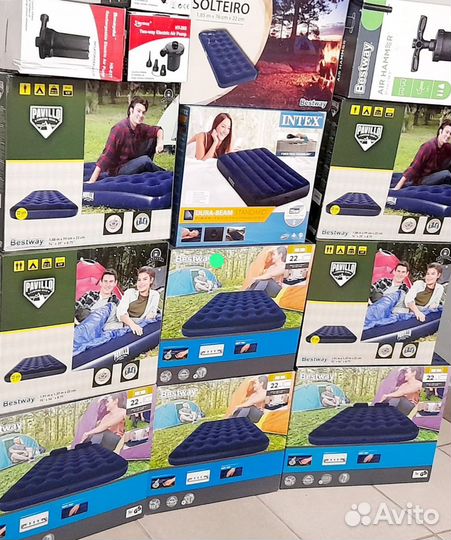 Надувной матрас новый