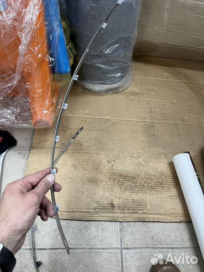 Хром молдинг w204 A2048850921 Задний левый