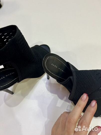 Ботильоны zara