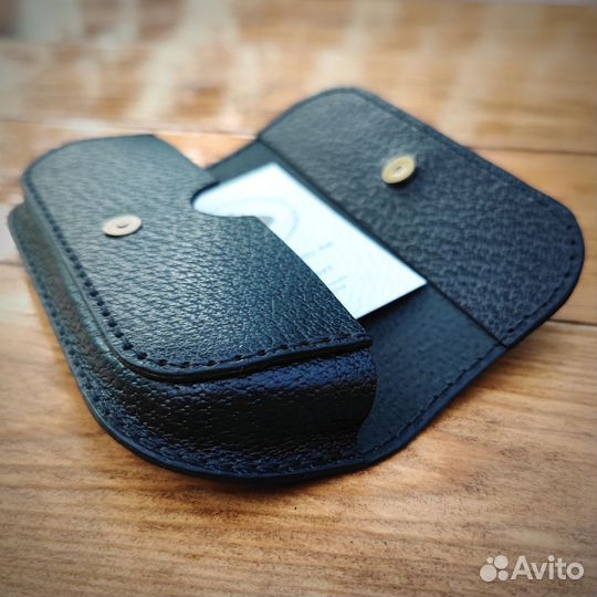 Чехол для очков натуральная кожа