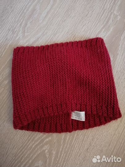 Комплект (шапка, снуд, варежки) зима на 4-6 лет