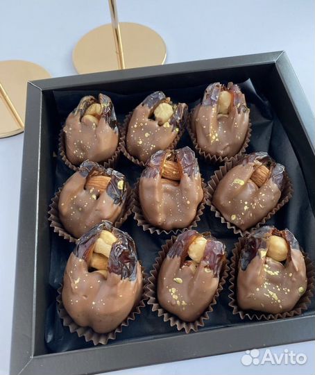 Финики в бельгийском шоколаде