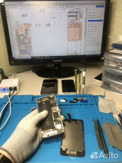 Ремонт iPhone iPad iMac Macbook Apple Айфон аймак