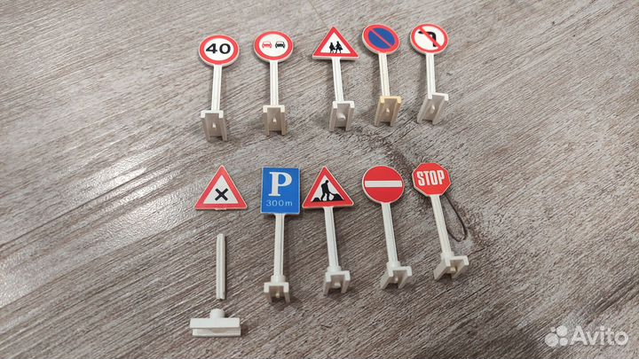 Lego system 6315 дорожные знаки