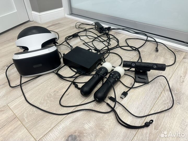 Шлем Sony PlayStation 4 VR + ps move + ps camera