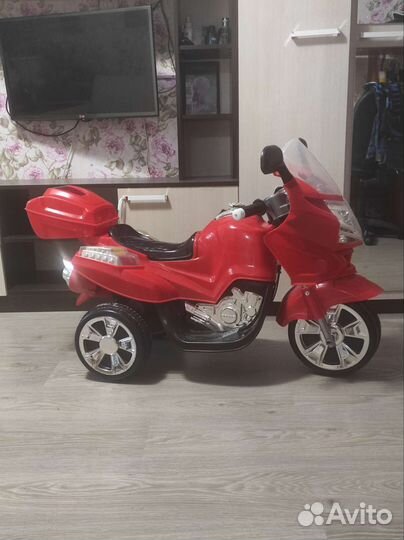 Детский мотоцикл на аккумуляторе бу