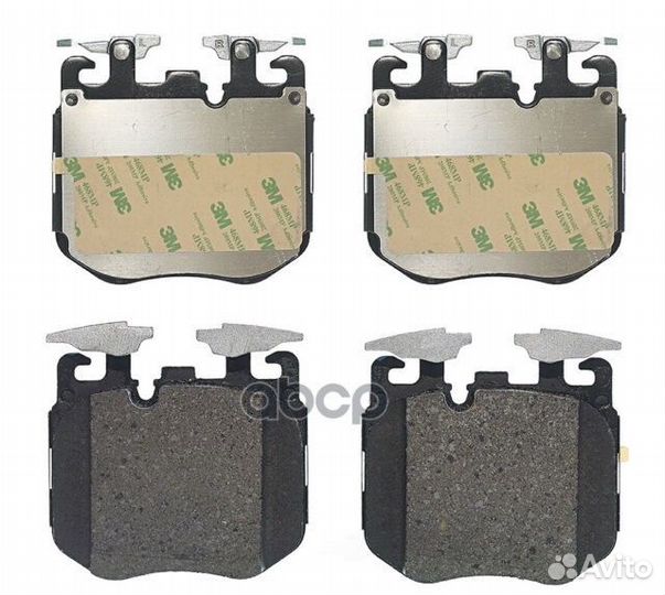 Колодки тормозные дисковые перед P06106 Brembo