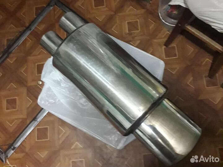 Глушитель прямоточный