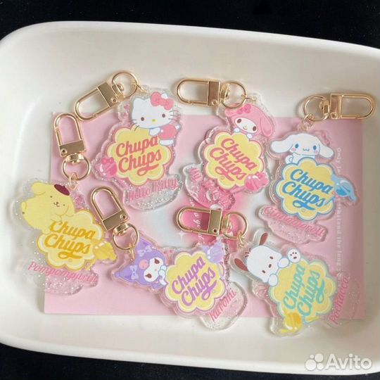 Kawaii брелок с hello kitty