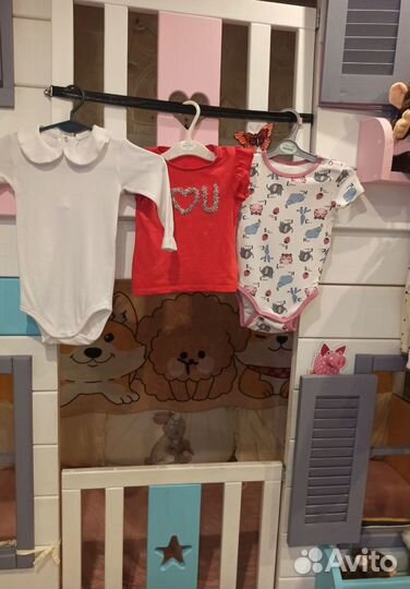 Детские вещи пакетом для девочек 80 92