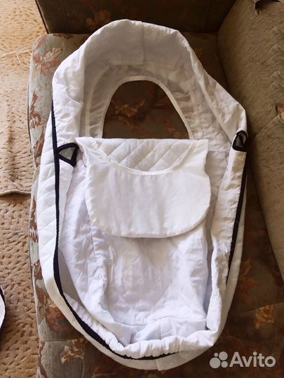 Матрас в коляску, текстиль, москитка, клеёнка