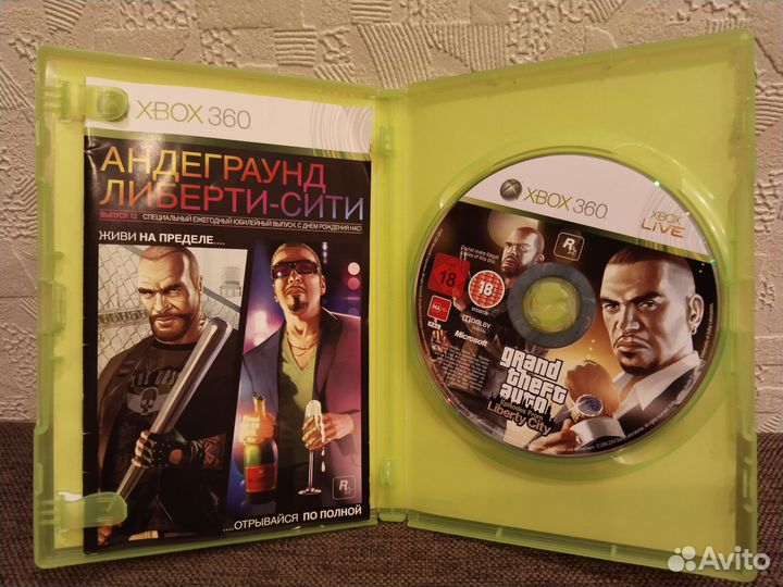 Gta episodes from liberty city на xbox 360