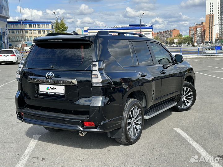 Toyota Land Cruiser Prado 2.8 AT, 2021, 73 701 км
