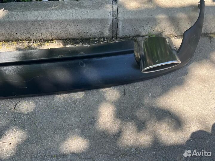 Диффузор с насадками на mercedes w212