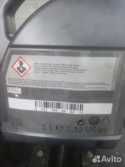 Масло АКПП MB 236.17 A002989060313