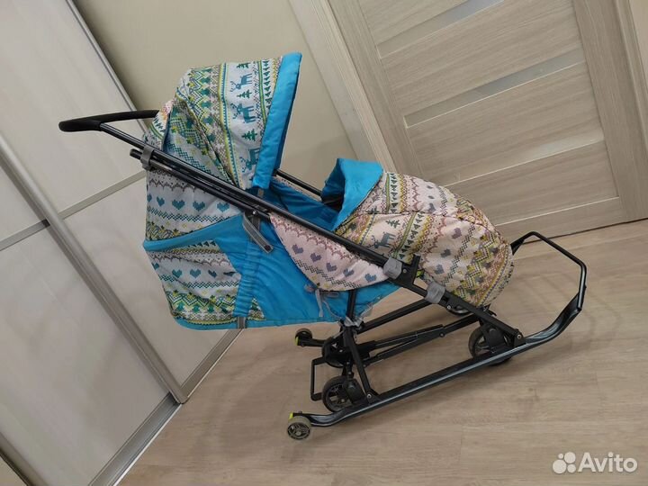 Детские санки коляска Ника