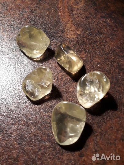 Цитрин галтовка - используй, как амулет