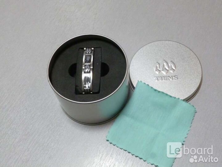 Титановый магнитный браслет в подарочной упаковке