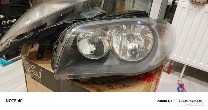 Фары бмв е87