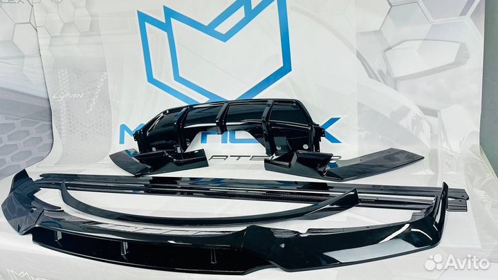 Обвес тюнинг BMW X6 F16 в стиле X6 G06