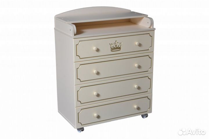 Детский пеленальный комод Nikol мдф 80/4