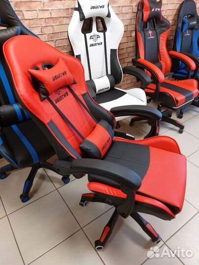 Игровое кресло. Компьютерный стул. Гарантия 6 мес