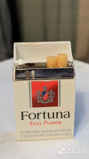 Зажигалка в виде пачки сигарет Fortuna