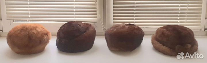 Женские меховые шапки