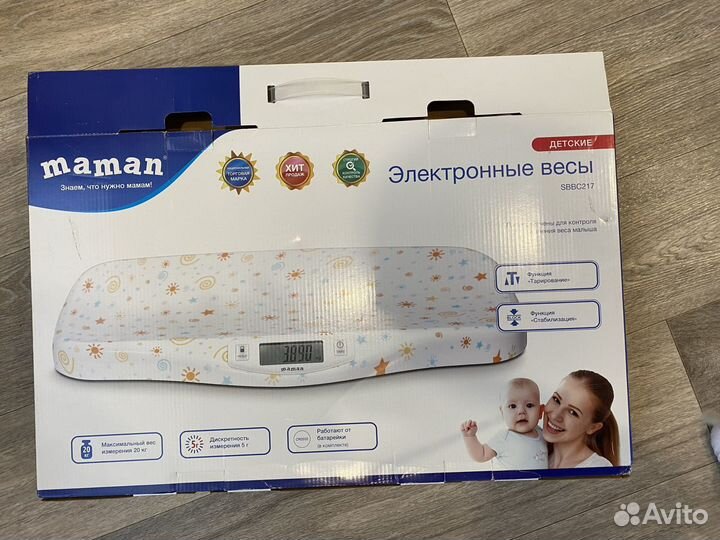 Электронные весы Maman