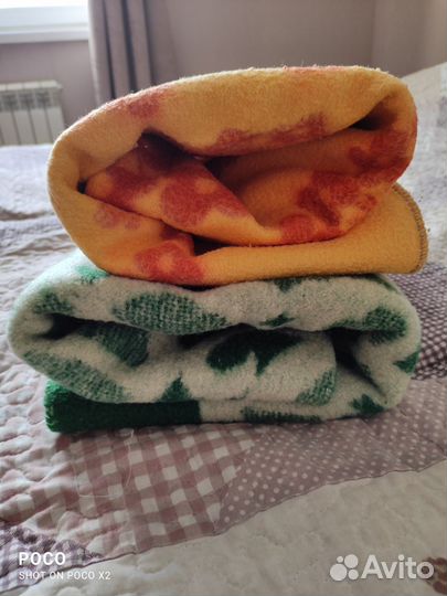 Одеяло детское шерстяное
