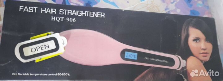 Расческа-выпрямитель с ионизацией