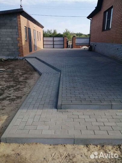 Тротуарная плитка под виброплиту, сайдинг, навесы