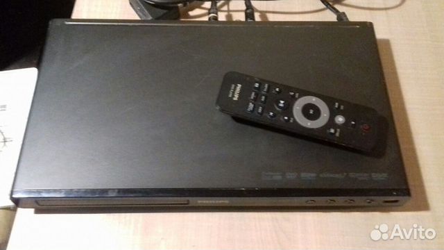 DVD магнитофон philips