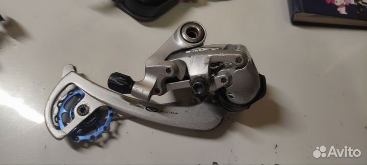 Велозапчасти б/у: переключатель, манника, кассета