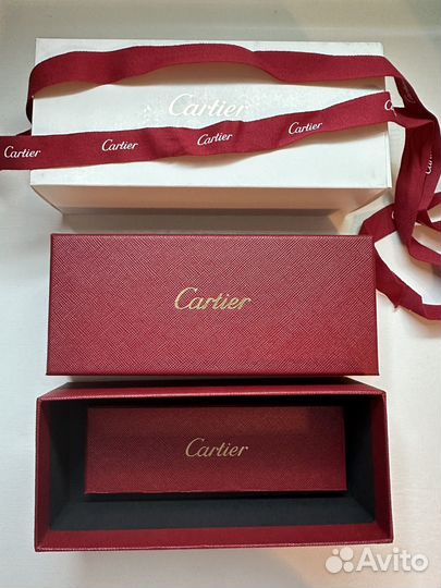 Комплект упаковка Cartier