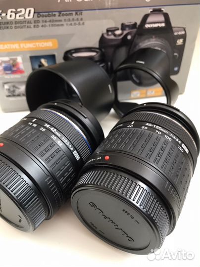 Зеркальный Olympus E-620 double kit